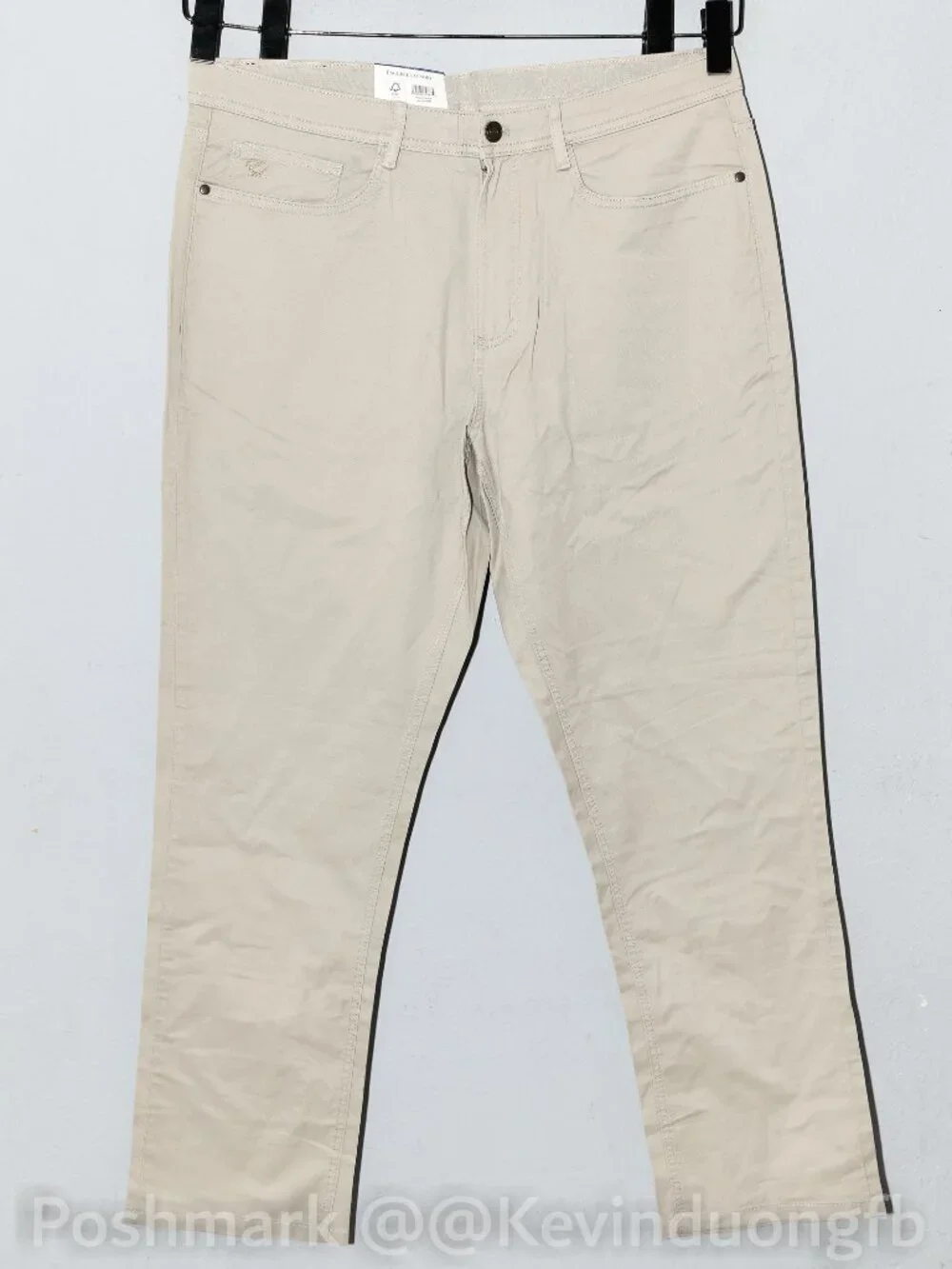sizze 36x30 Brown English Laundry Men's 5- Pocket Pants Straight Fit Pant